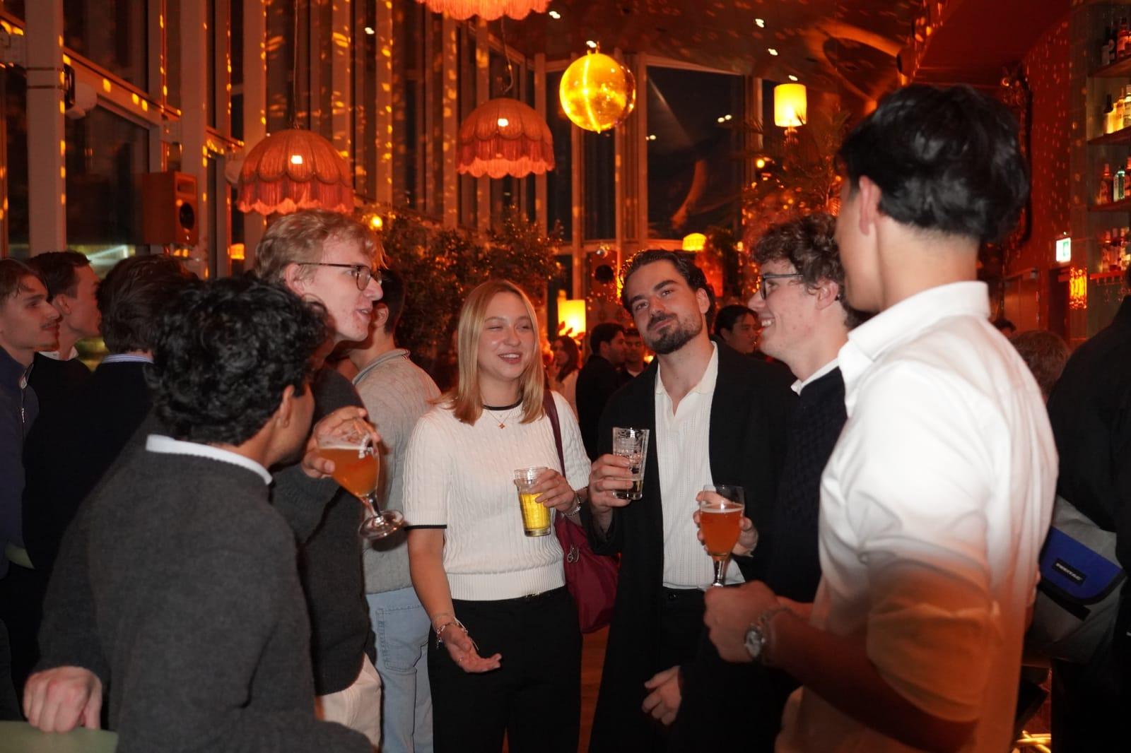 Prometheus Capital members socializing